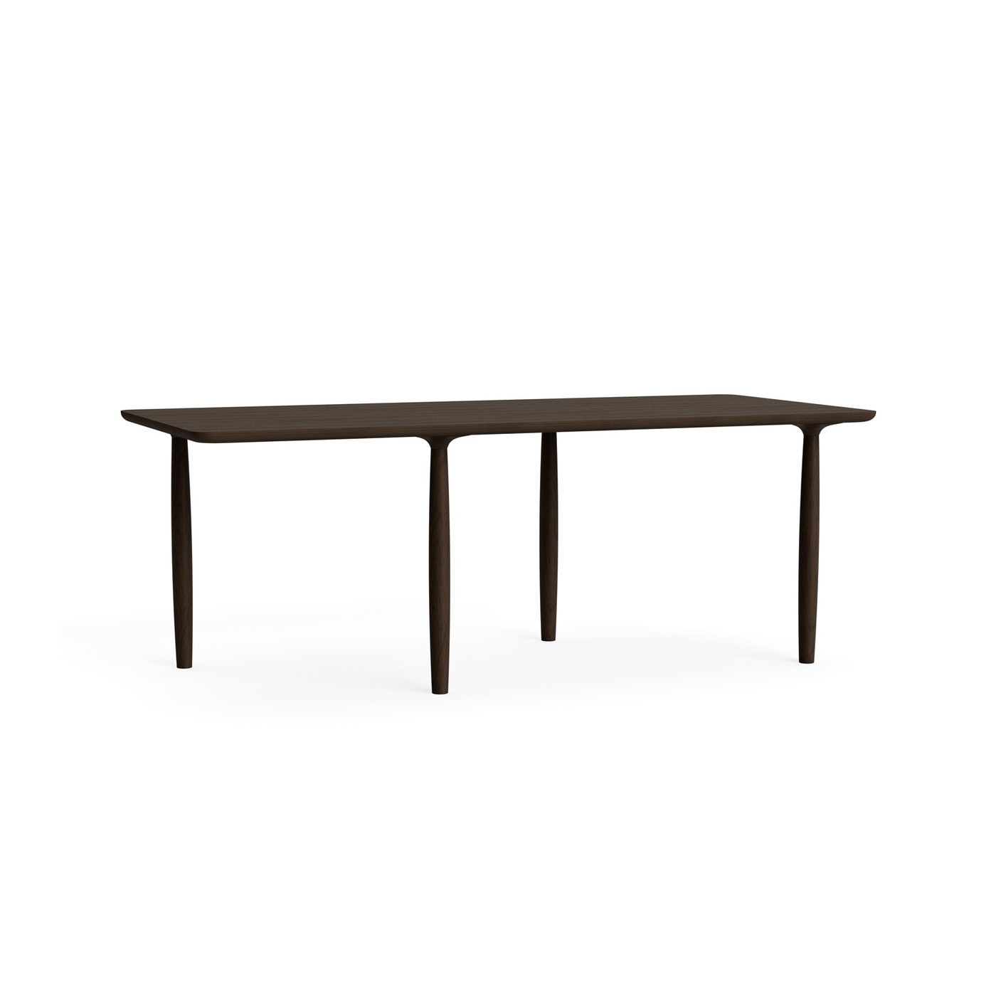 NORR11 Oku Dining Table Dark Smoked Oak