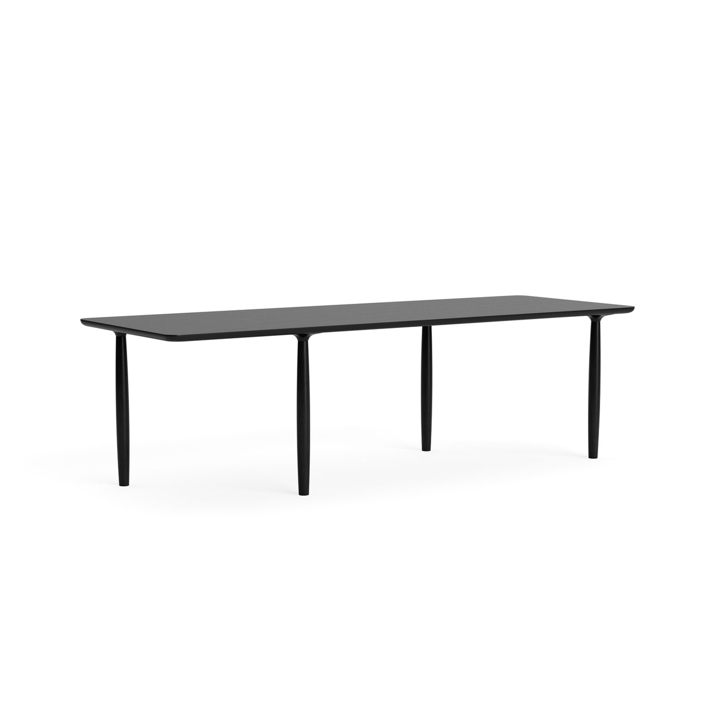 NORR11 Oku Dining Table Black Oak