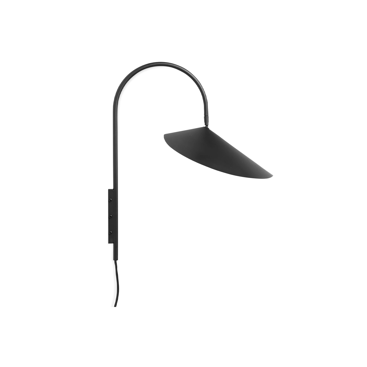 Ferm Living Arum Swivel Wall Lamp Black