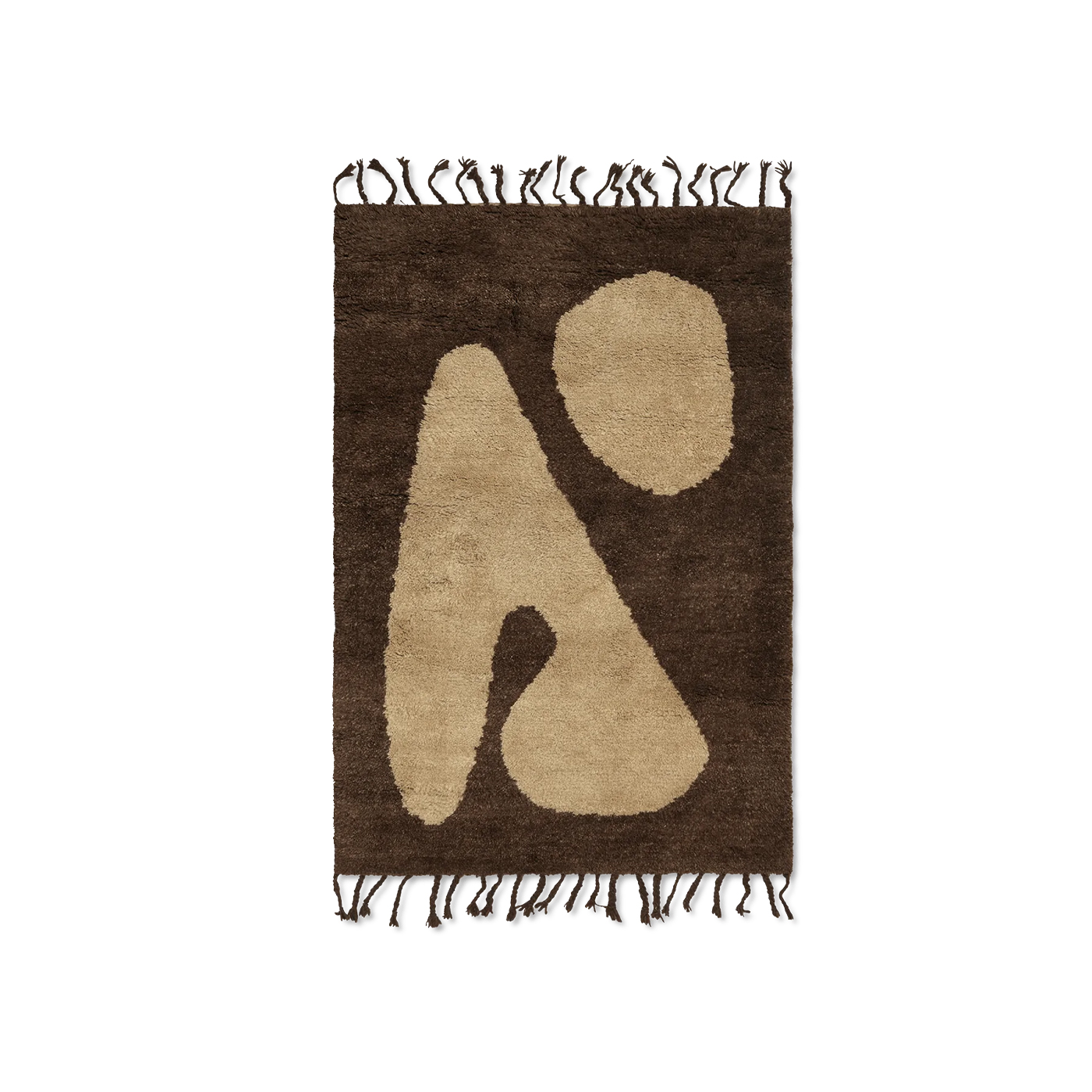 Ferm Living Abstract Rug Small