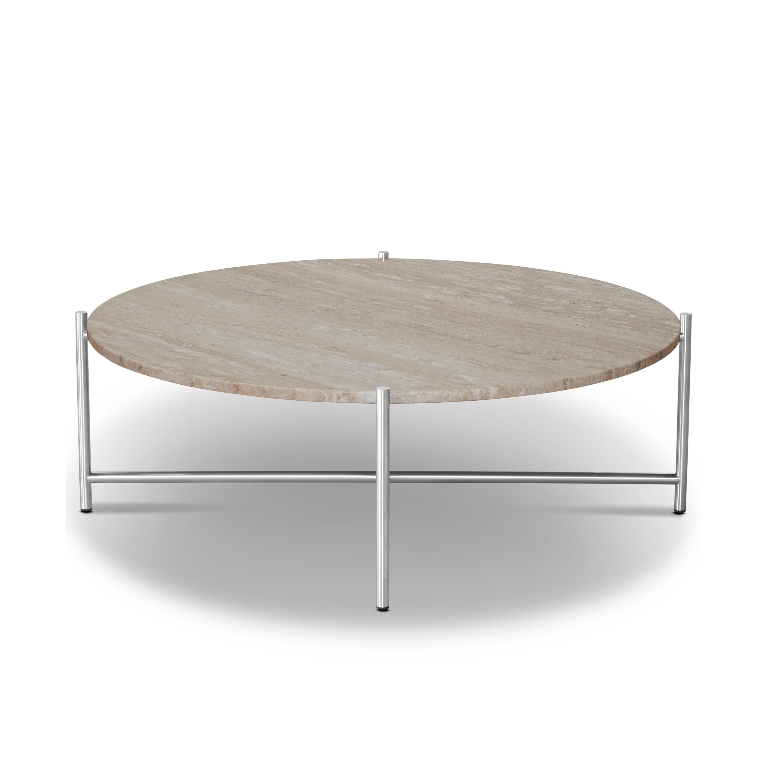 Handvärk Round Coffee Table 90 beige