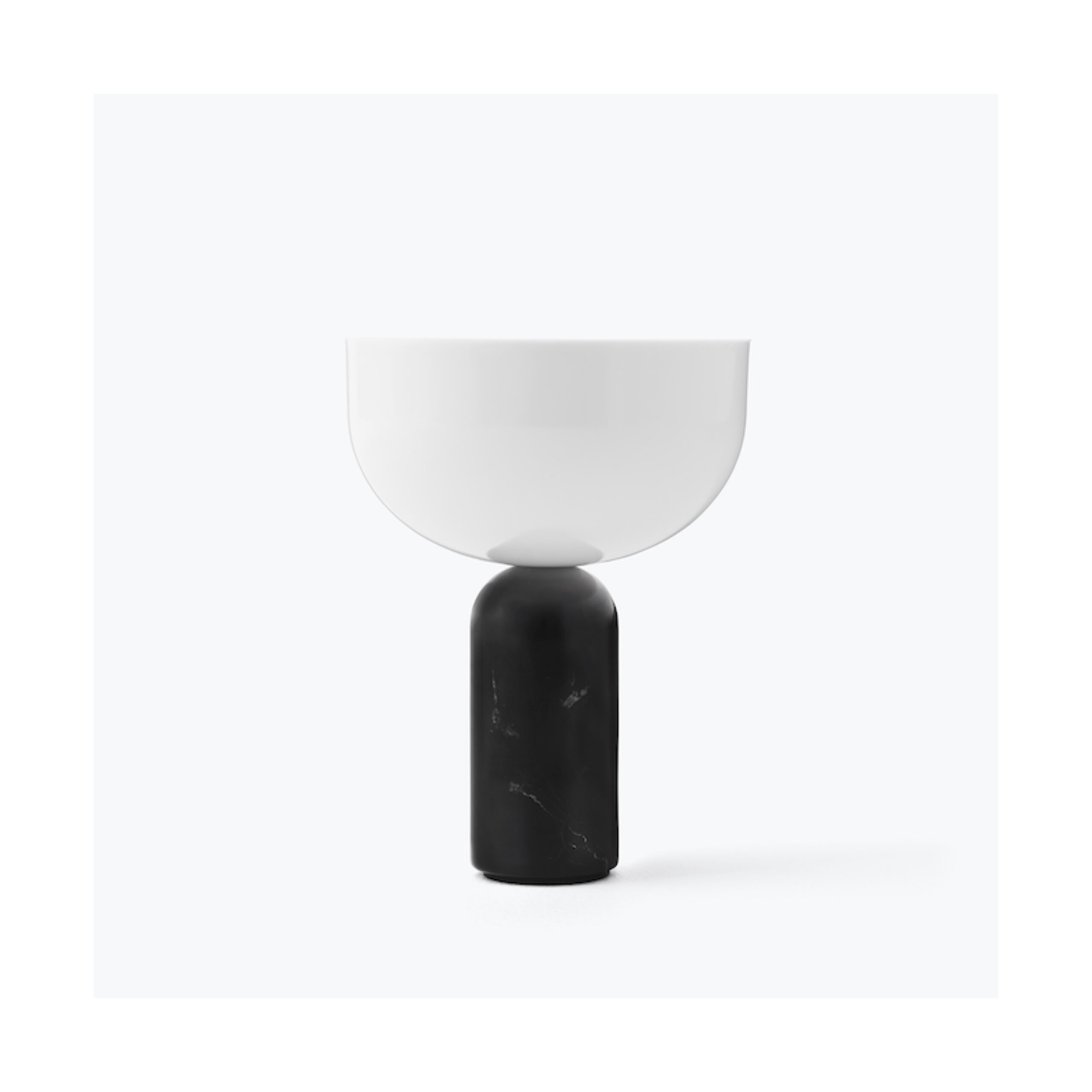 New Works Kizu Portabel Bordslampa Black Marble