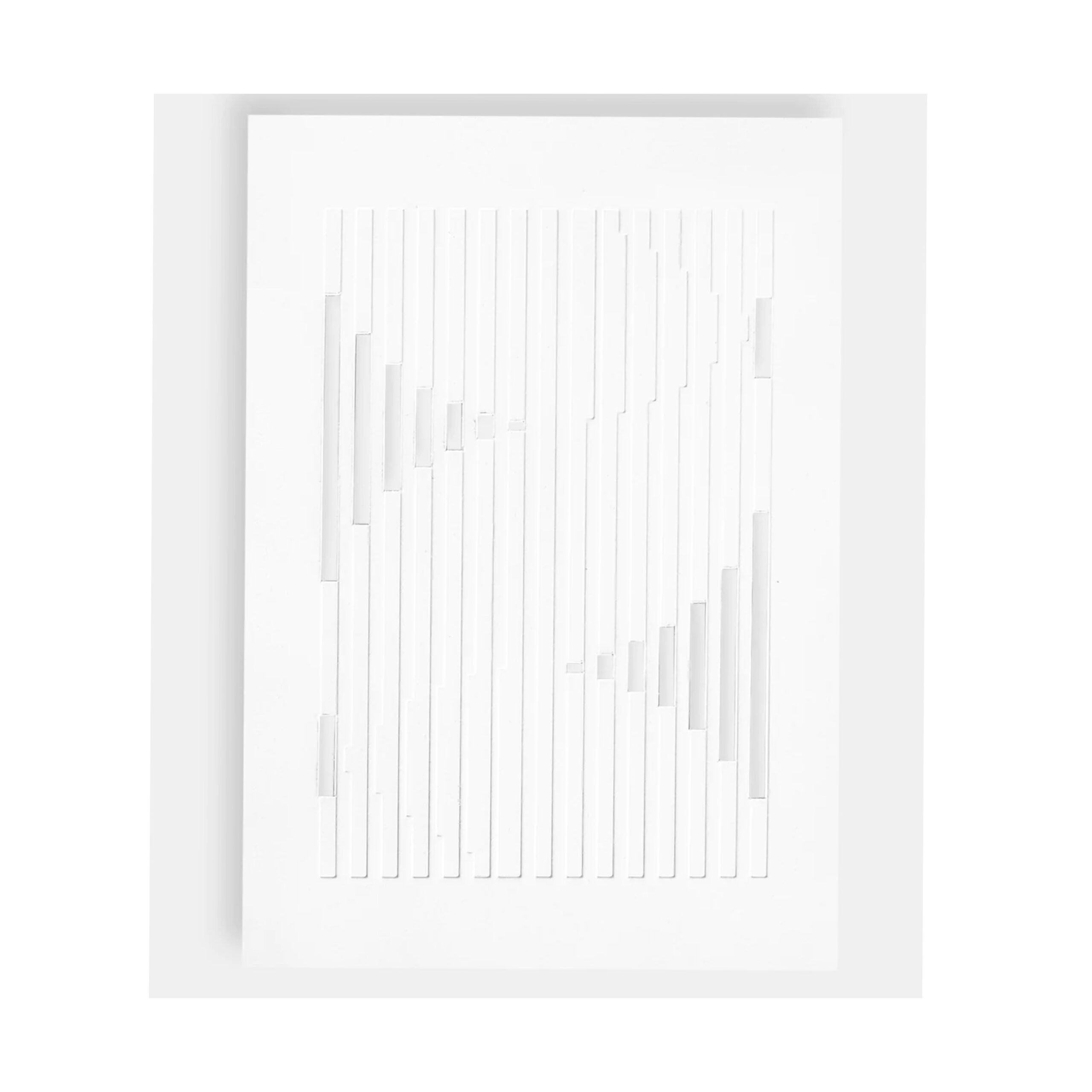Moebe Papercut Artwork Organic Lines A3