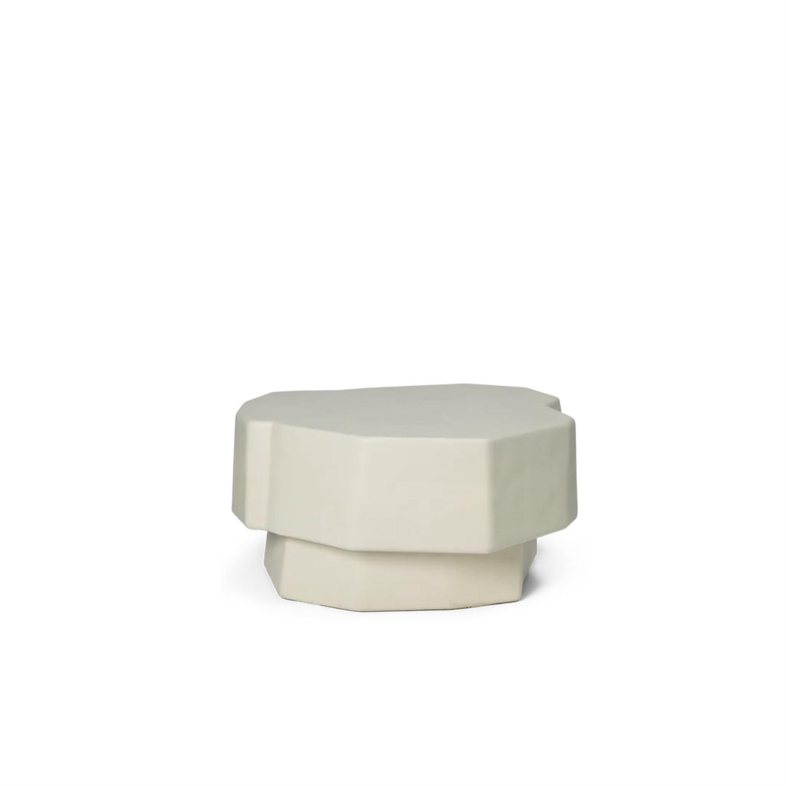 Ferm Living Staffa Coffee Table Ø84 Ivory