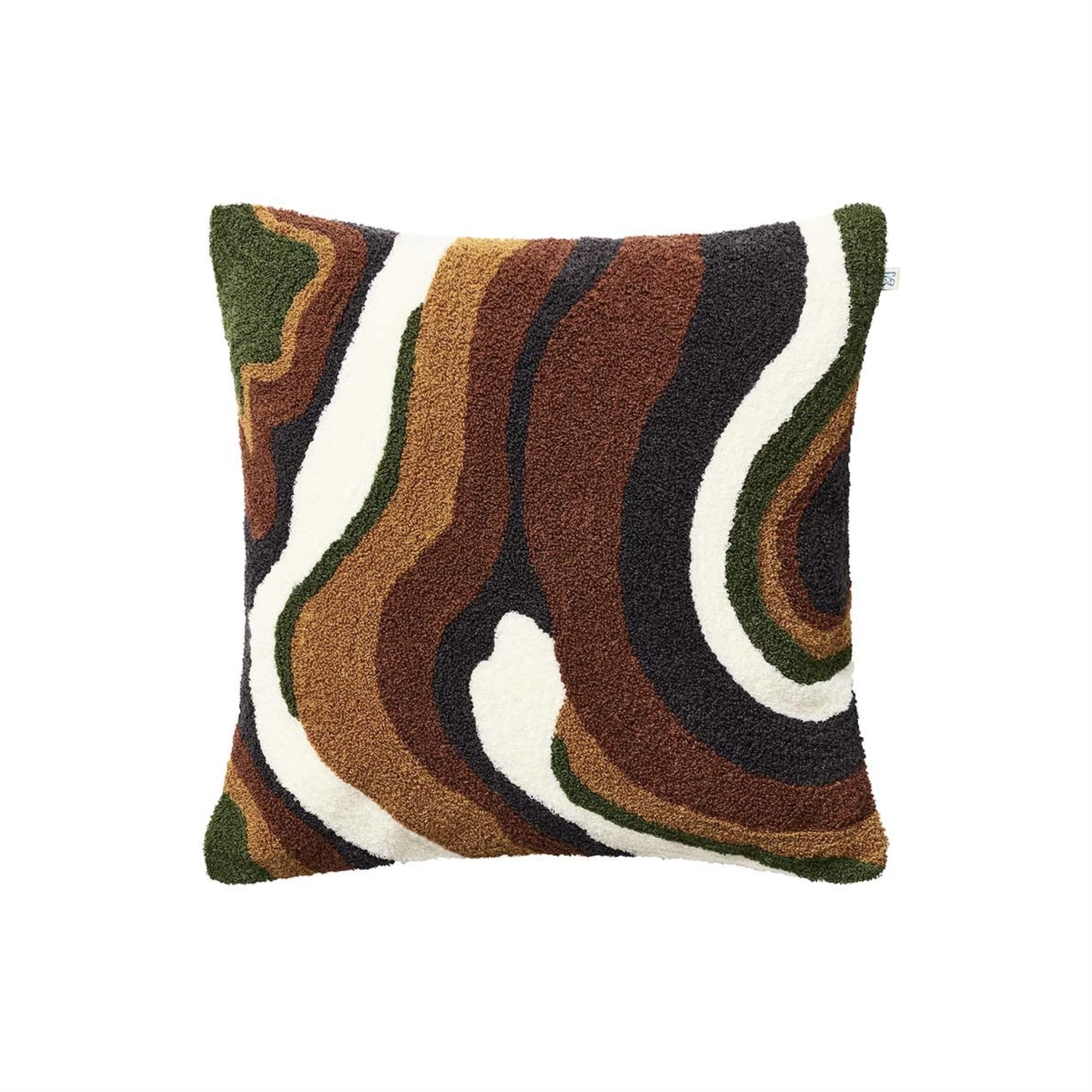 Chhatwal & Jonsson Kuddfodral Bouclé Sagar Multi/Cognac/Masala