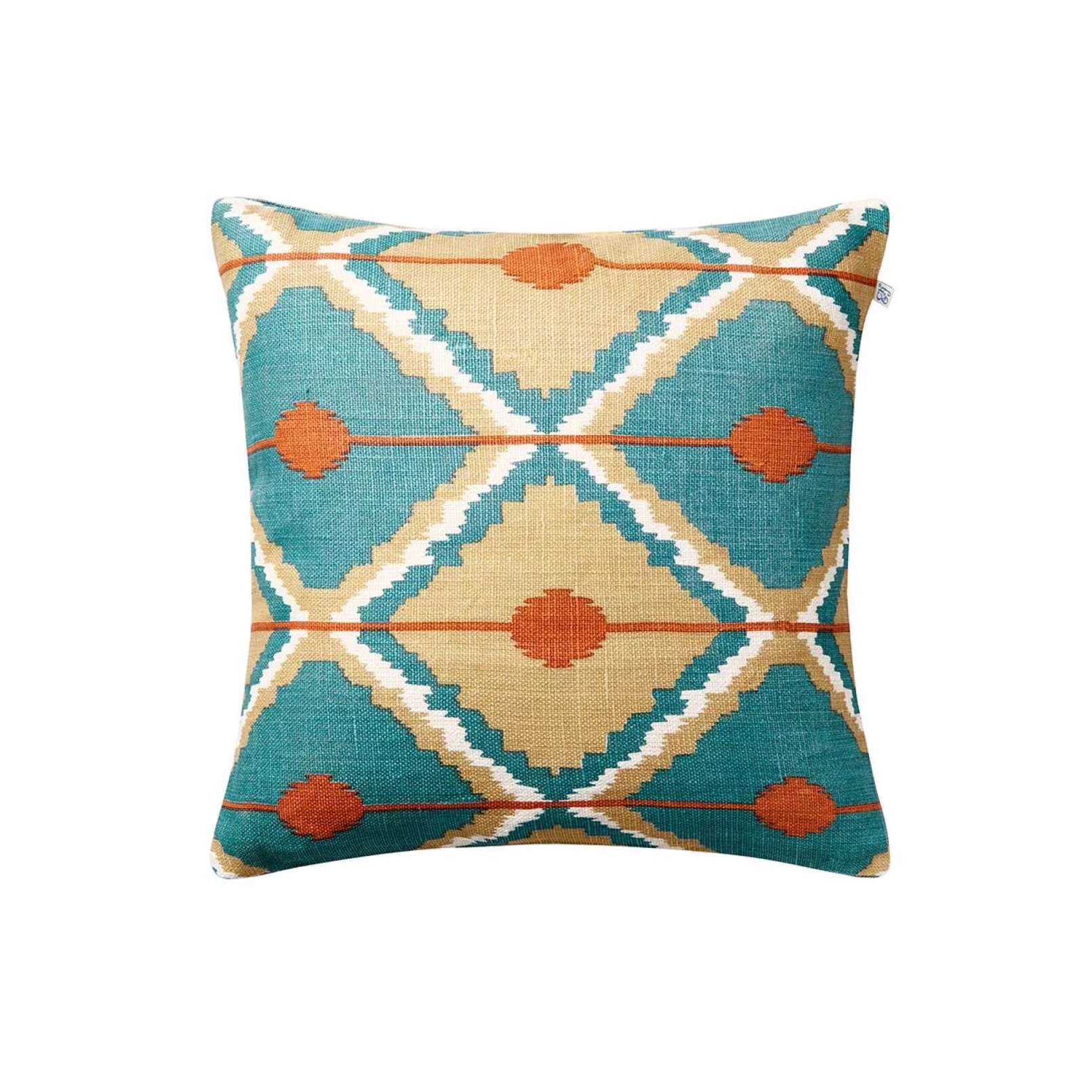 Chhatwal & Jonsson Kuddfodral Linne Pune Khaki/Heaven Blue/Apricot Orange