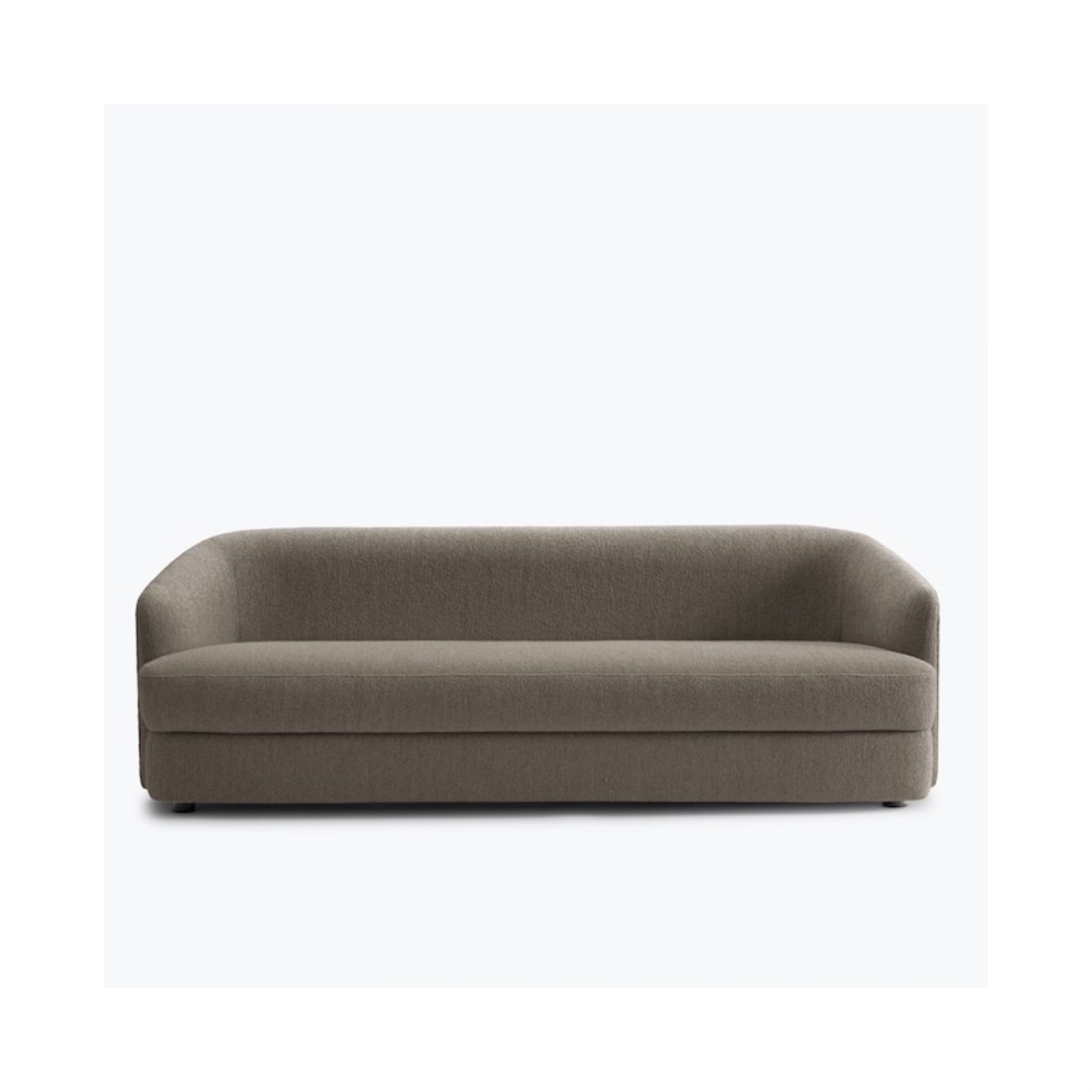 New Works Covent Sofa Deep 3 Seater Dark Taupe