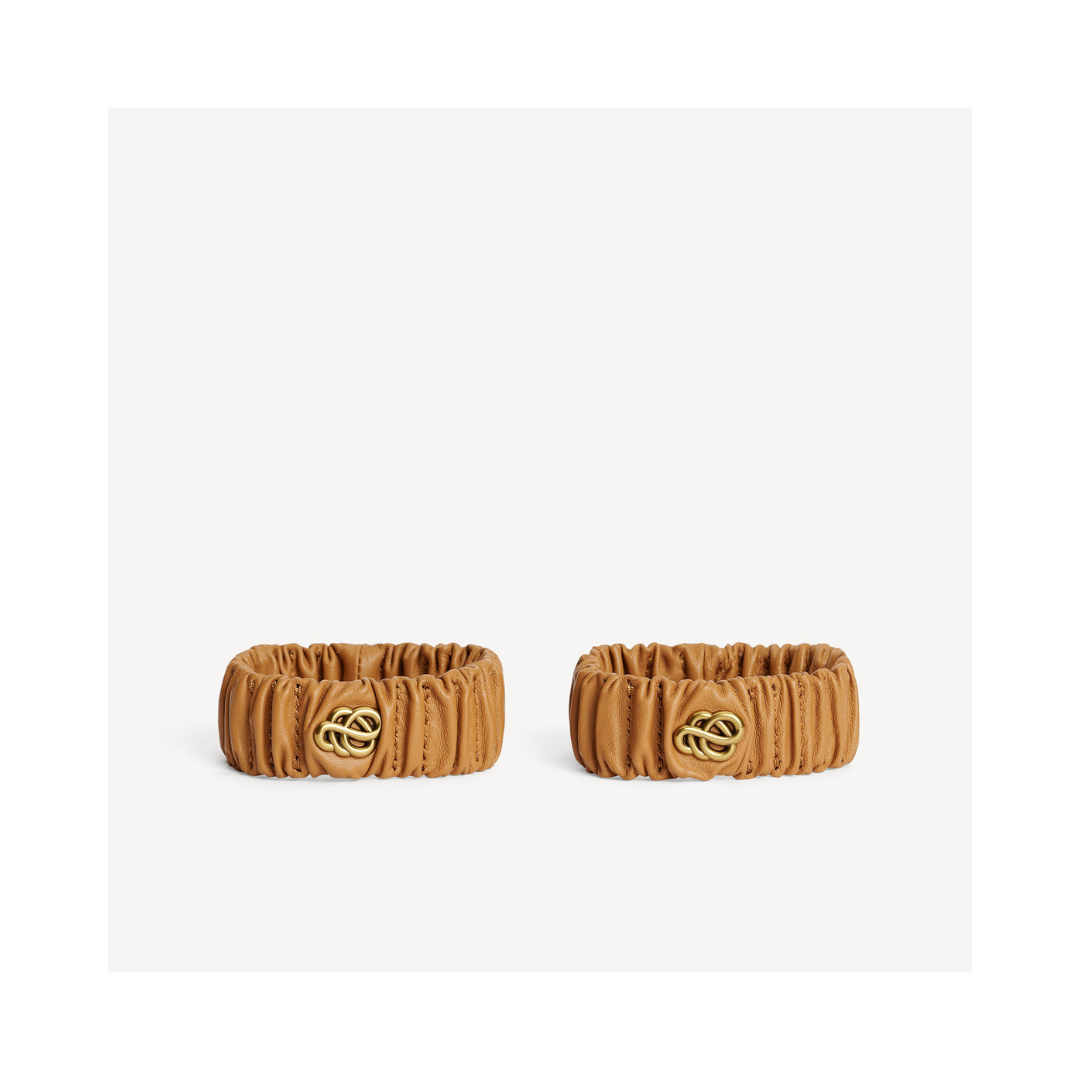 BY MALENE BIRGER Evelo läderarmband råsocker