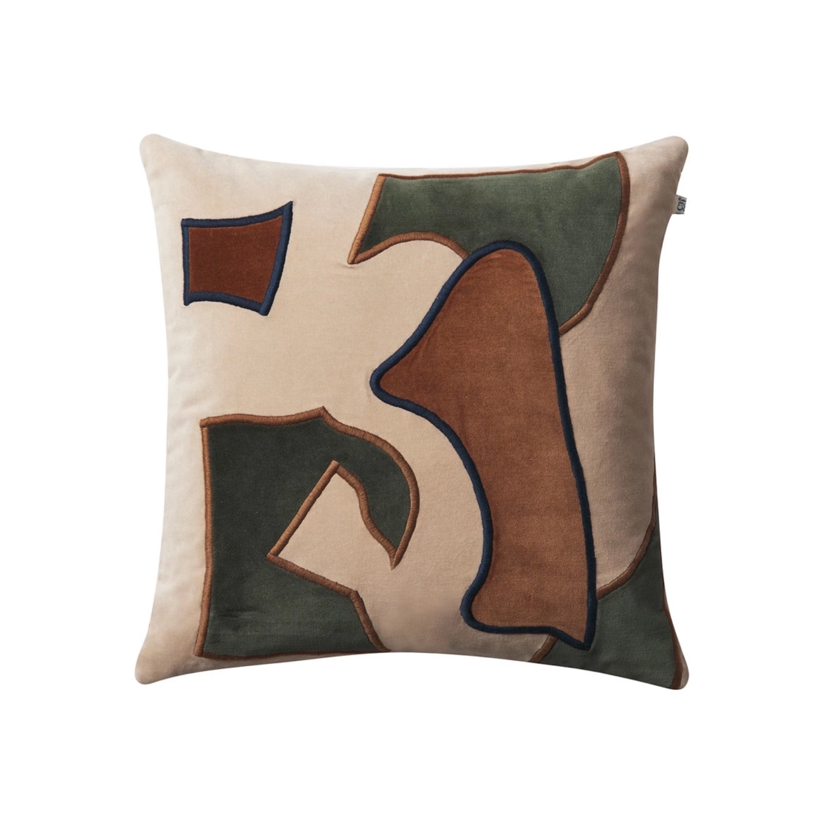 Chhatwal & Jonsson Kuddfodral i Sammet Dori Tan/Multi