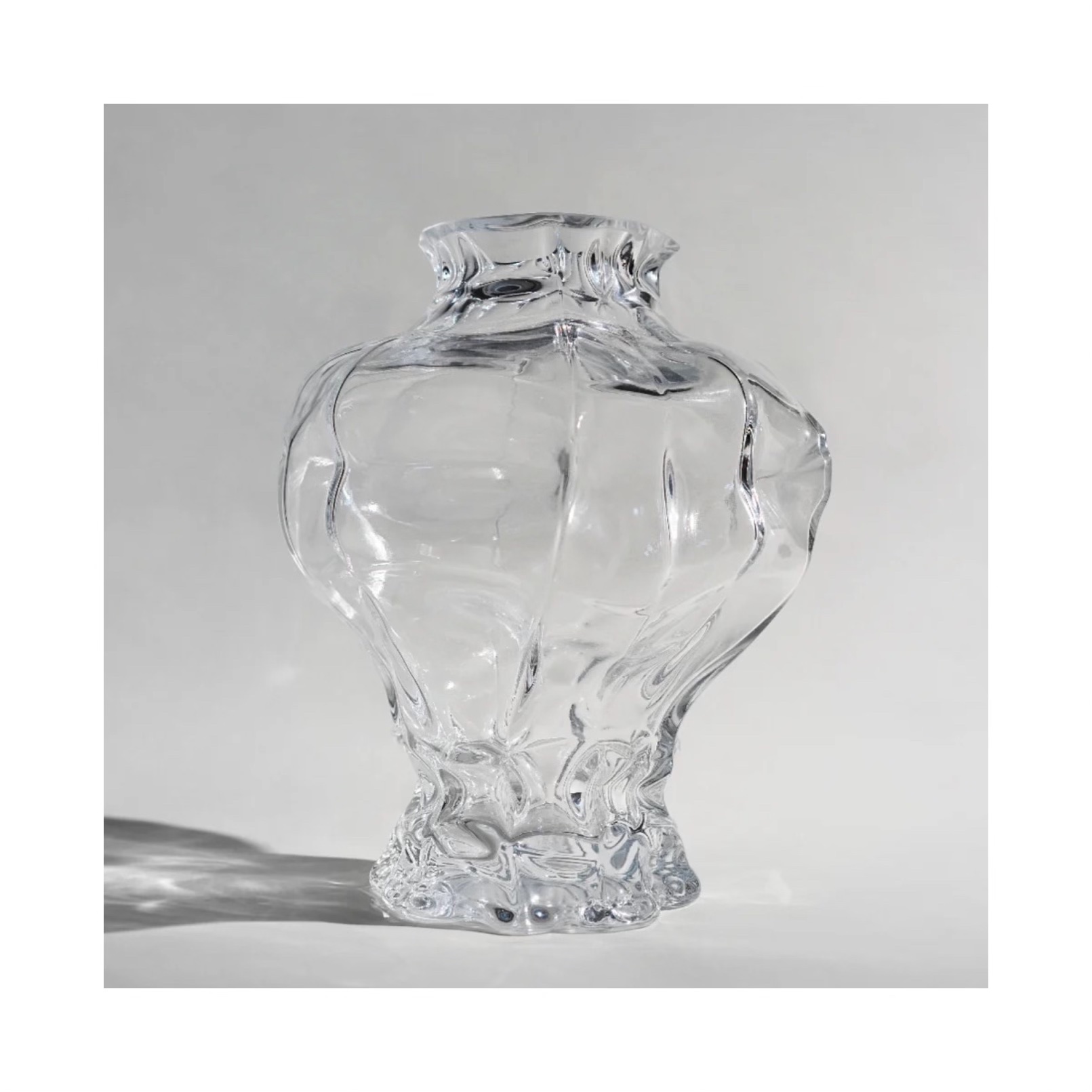 Hein Ammonit Large Vase Clear