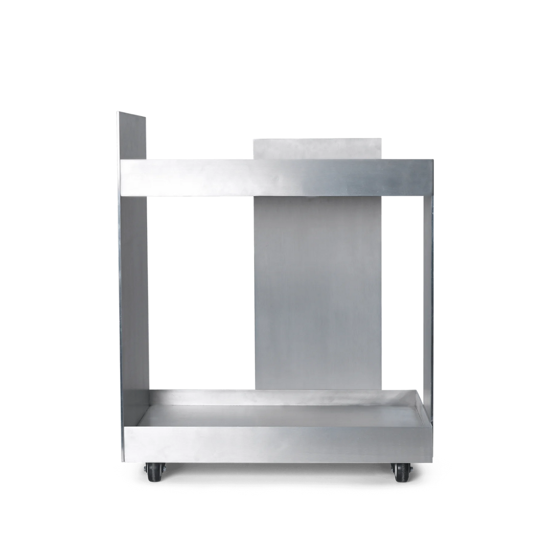 x Ferm Living Lager Trolley Aluminium