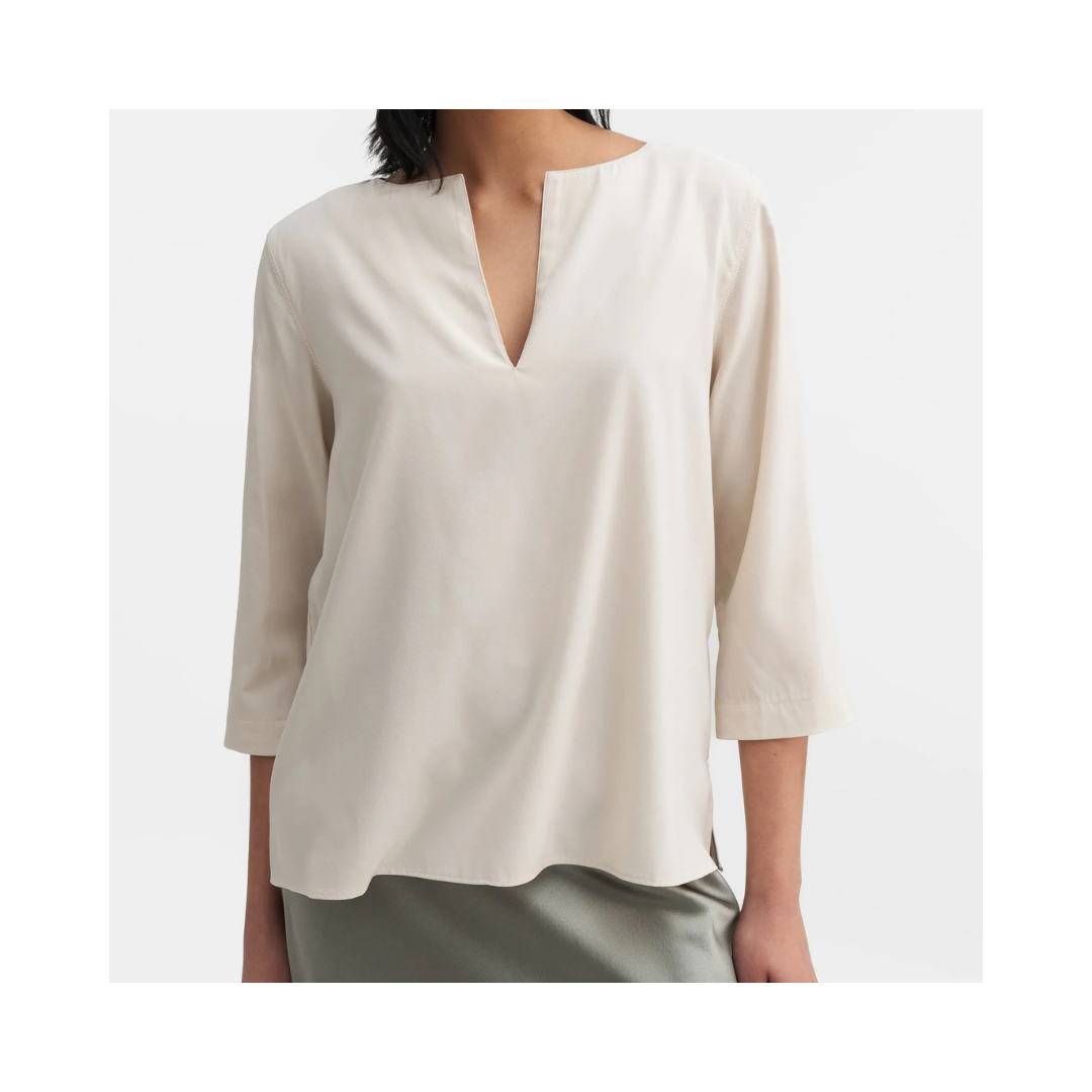 Ahlvar Gallery Nala silk Blouse Cream