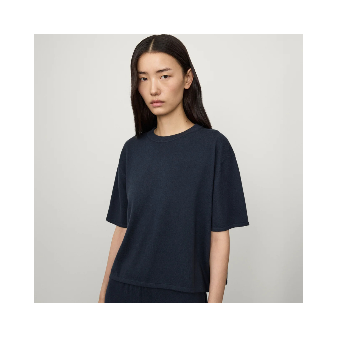 LISA YANG Rubie T-shirt Ink blue