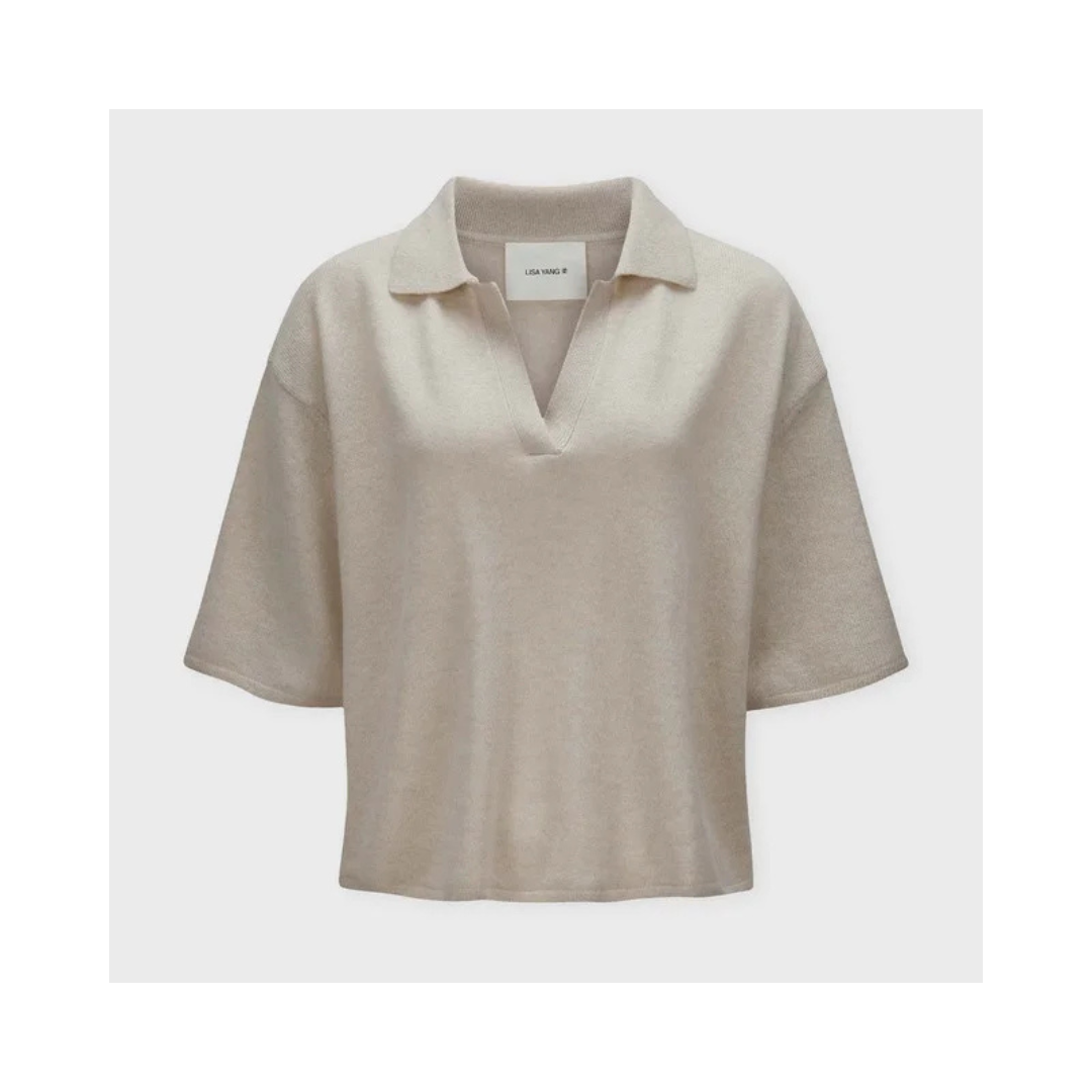LISA YANG Neela T-shirt Oyster
