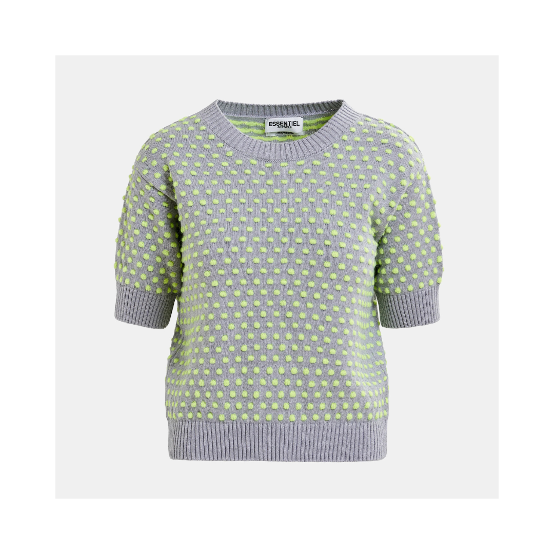ESSENTIEL Hopes jacquard pullover Nimbus Cloud