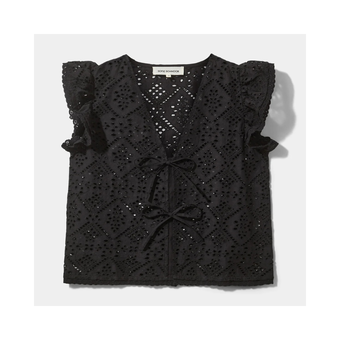 SOFIE SCHNOOR Williesw blouse black
