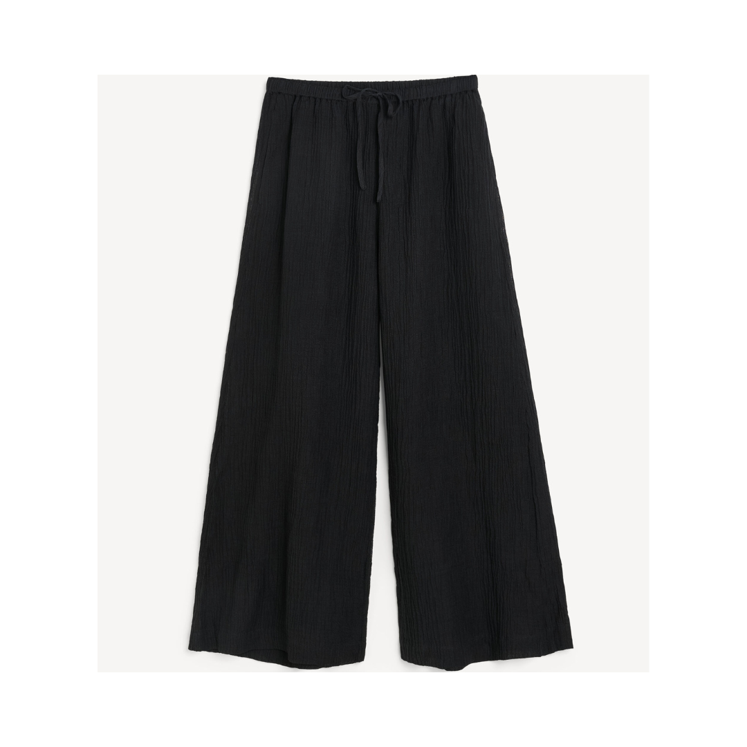 BY MALENE BIRGER Clorella wide-leg trousers black
