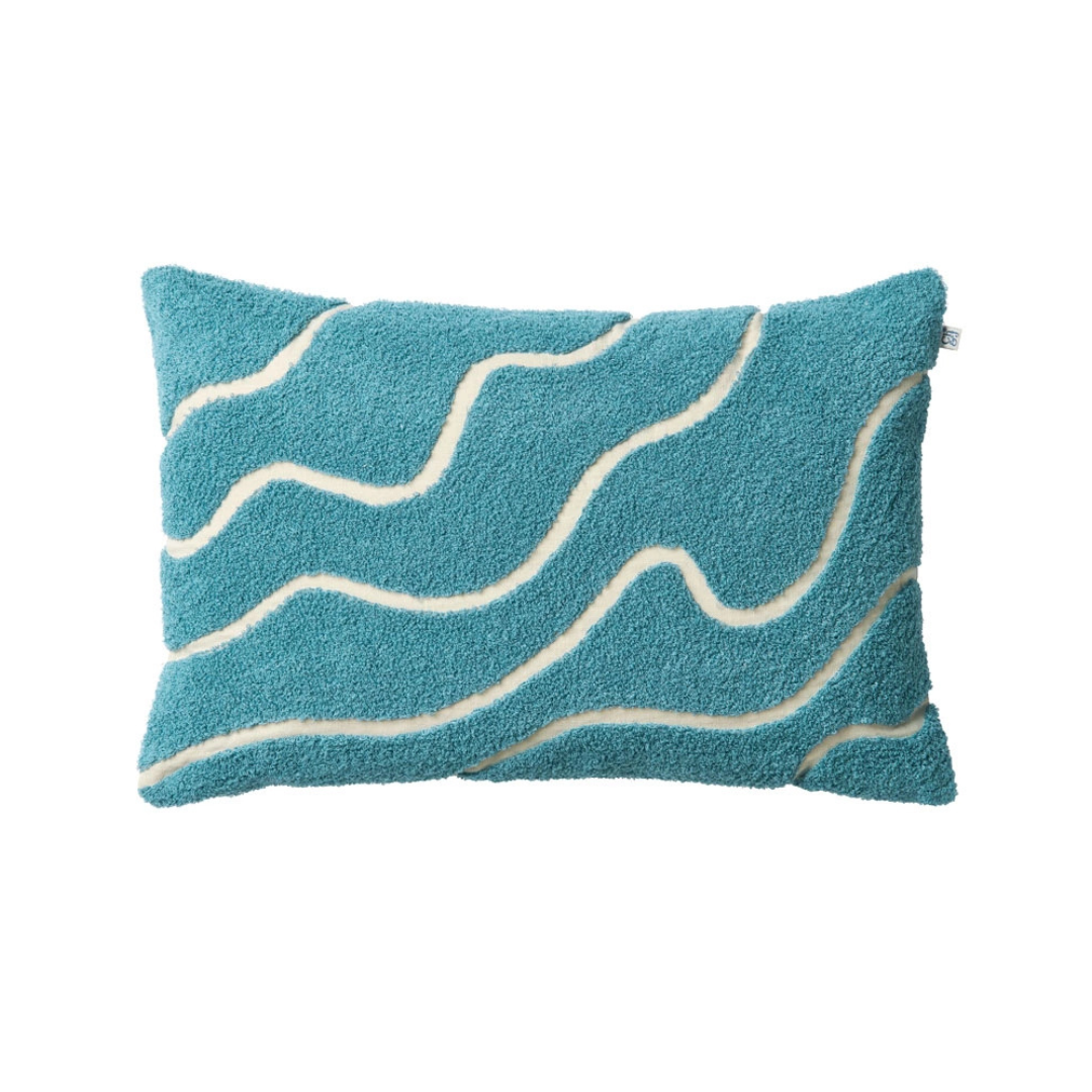 Chhatwal Jonsson Kuddfodral Bouclé Kashi - Heaven Blue 40 x 60 cm