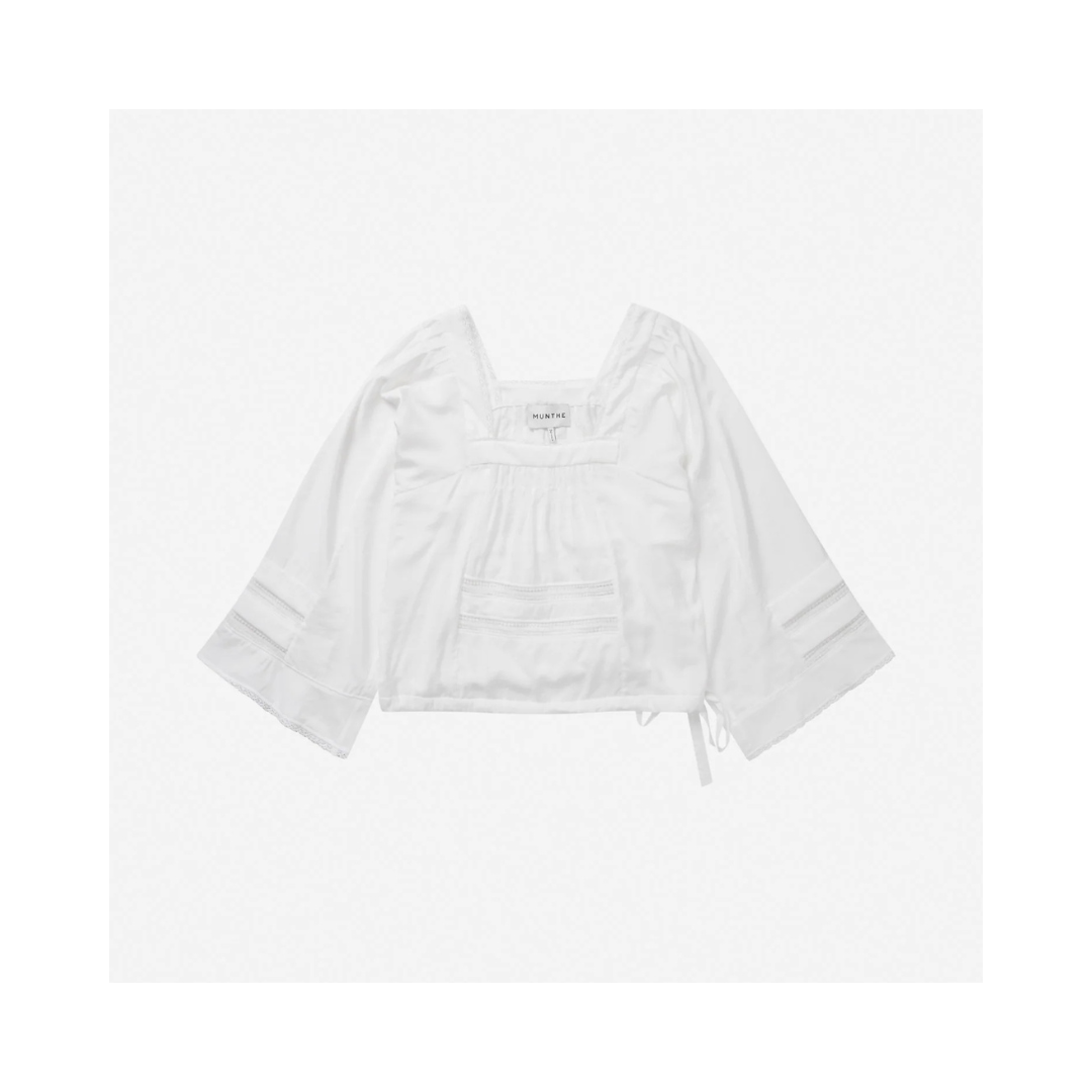 MUNTHE Urose Blouse White