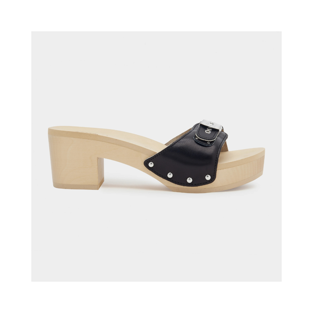 SCHOLL Pescura Ibiza 2.0 Leather Sandals & slides black