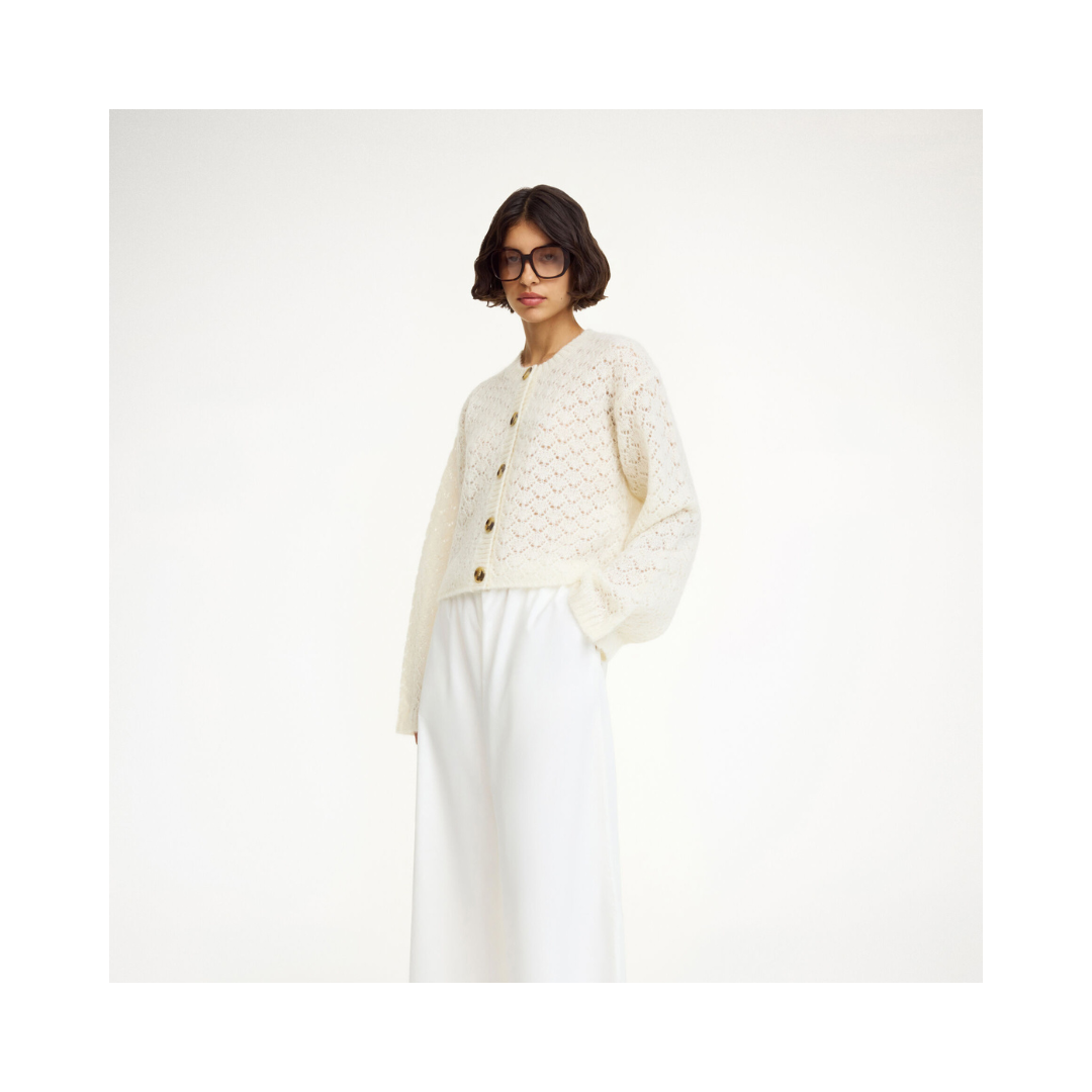 BY MALENE BIRGER Cierrou cardigan Soft White