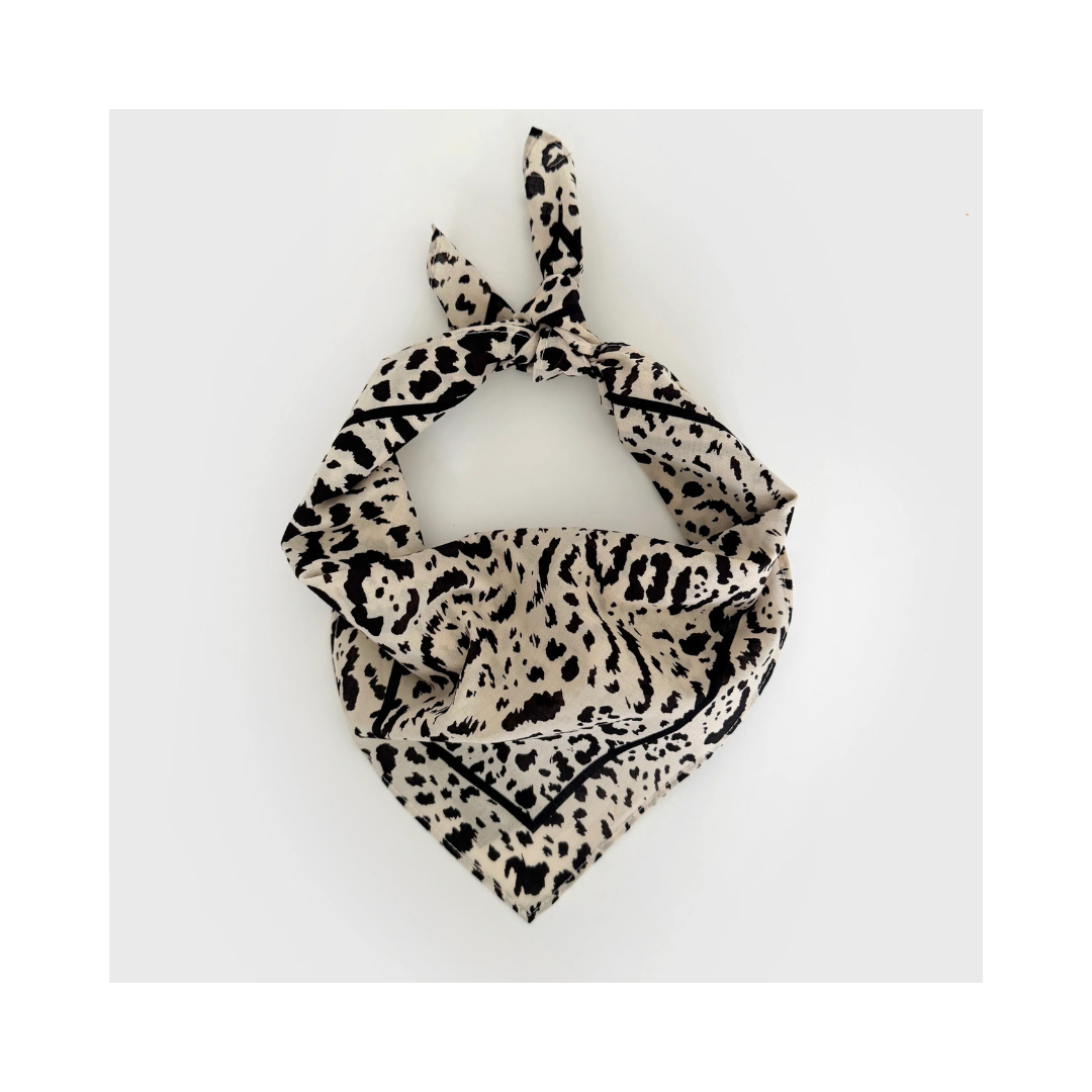 LESCARF Cotton Leo Scarf 55x55