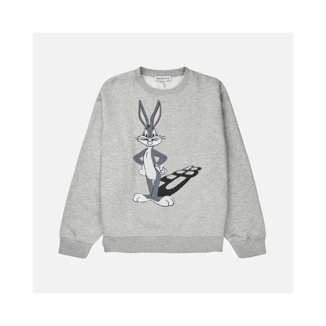 MUNTHE Lami Sweater Light Grey