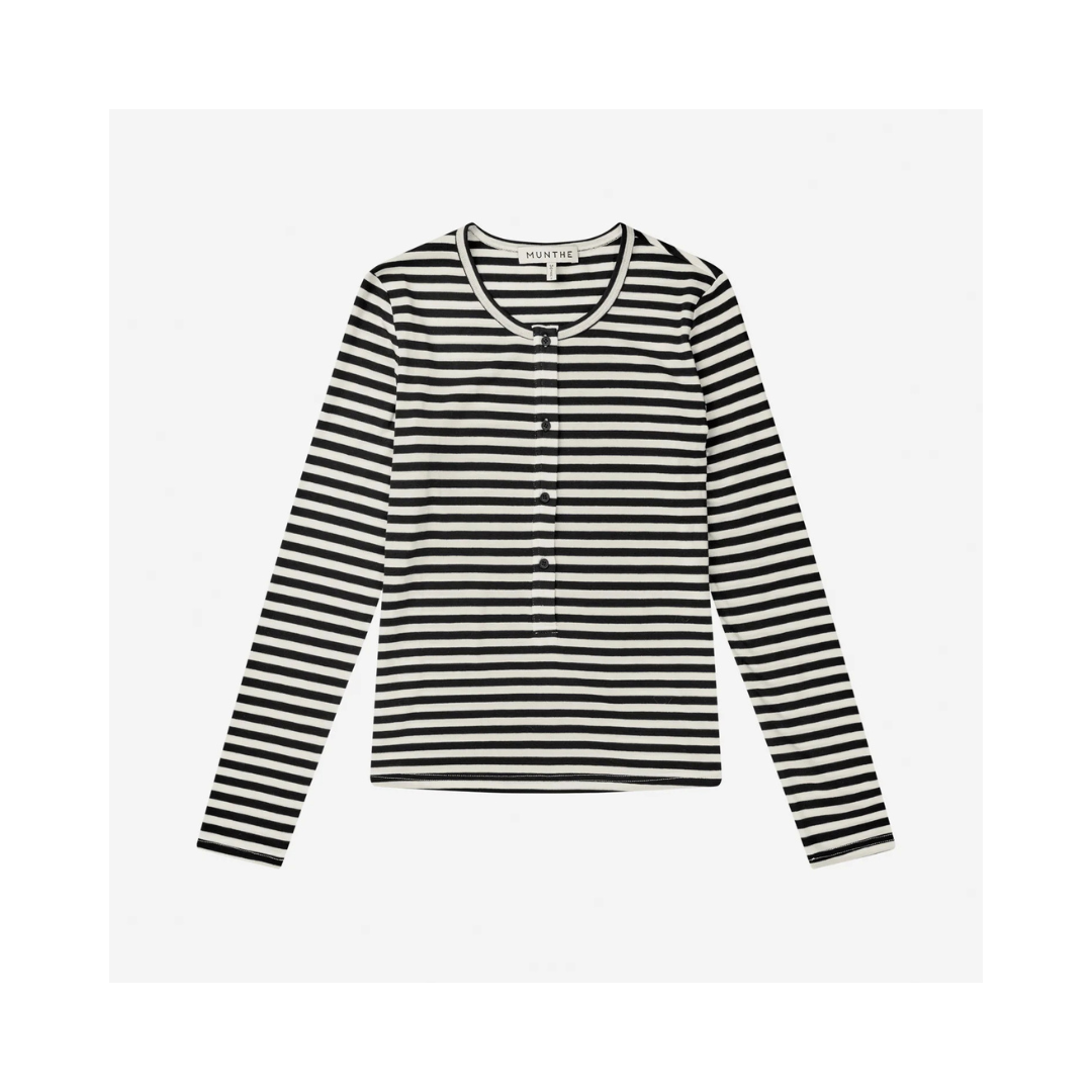 MUNTHE Levoma Top Black