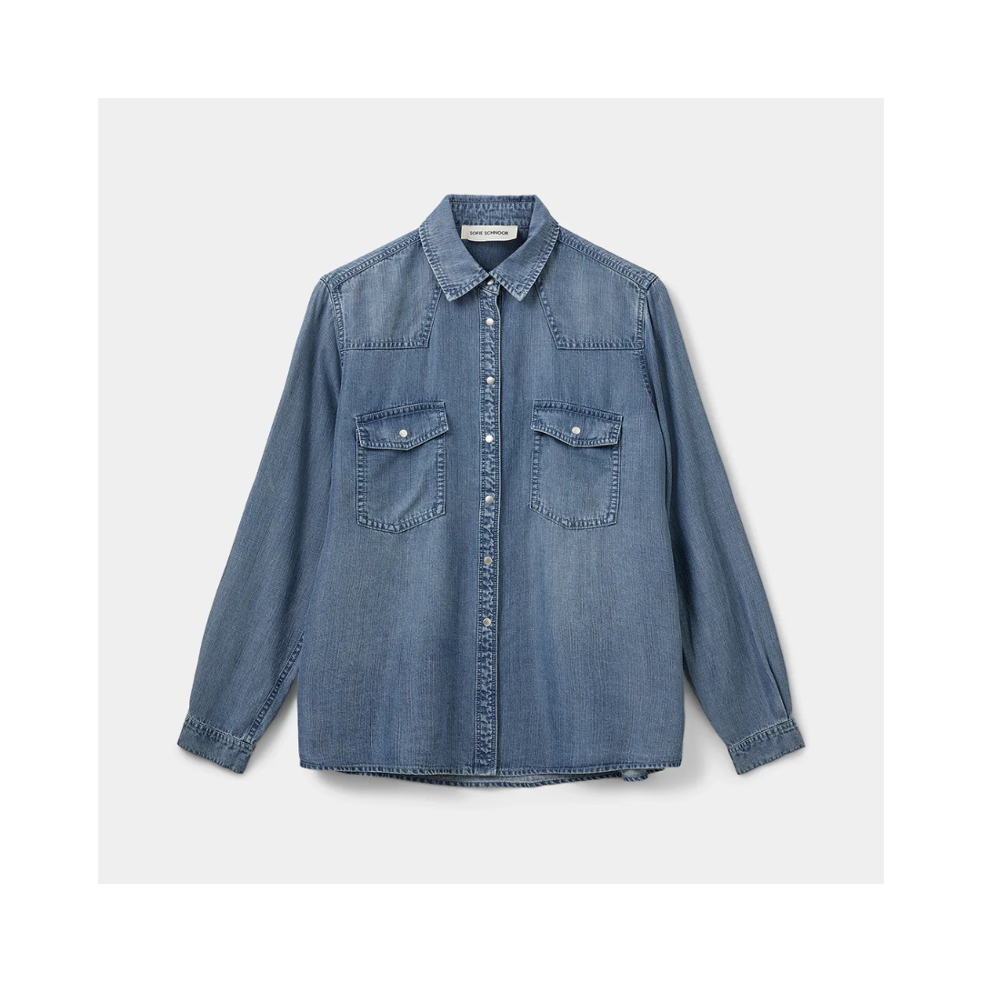 SOFIE SCHNOOR Jennysw Shirt S253245 Denim blue
