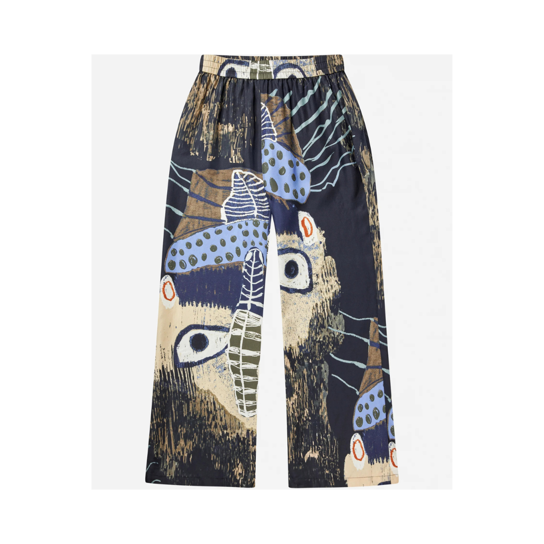MUNTHE Arum Pants Black Print